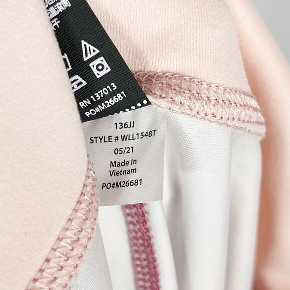 New Wildfox Sweat Small Pink Stars & Clouds Printed Leggings High Waist Workout - Picture 9 of 10